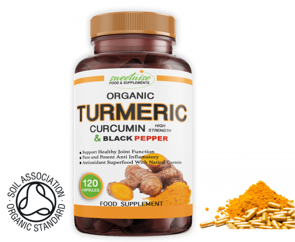Turmeric Curcumin, Ginger and Black Pepper