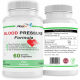 Blood Pressure Formula Black Seed, Bitter Leaf Moringa 1200 Capsules Pure ORGANIC
